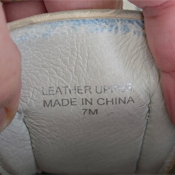 J/Slides Heidi Slip-On Leather Sneakers - Snake Embossed Cream - Picture 10 of 13